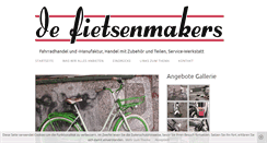 Desktop Screenshot of fietsenmakers.de